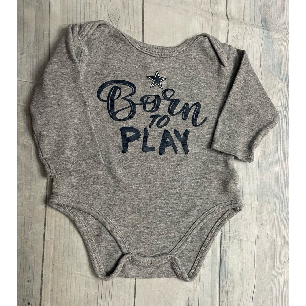 NFL Dallas Cowboys Football Baby Onesie Bodysuit Clothes Outfit, Size 6-9 months
